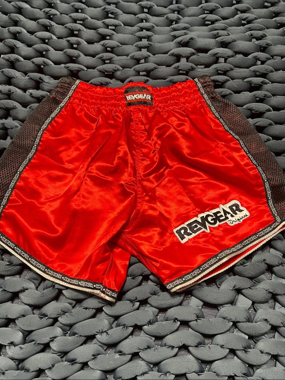 Revgear Muay Thai shorts. Size large